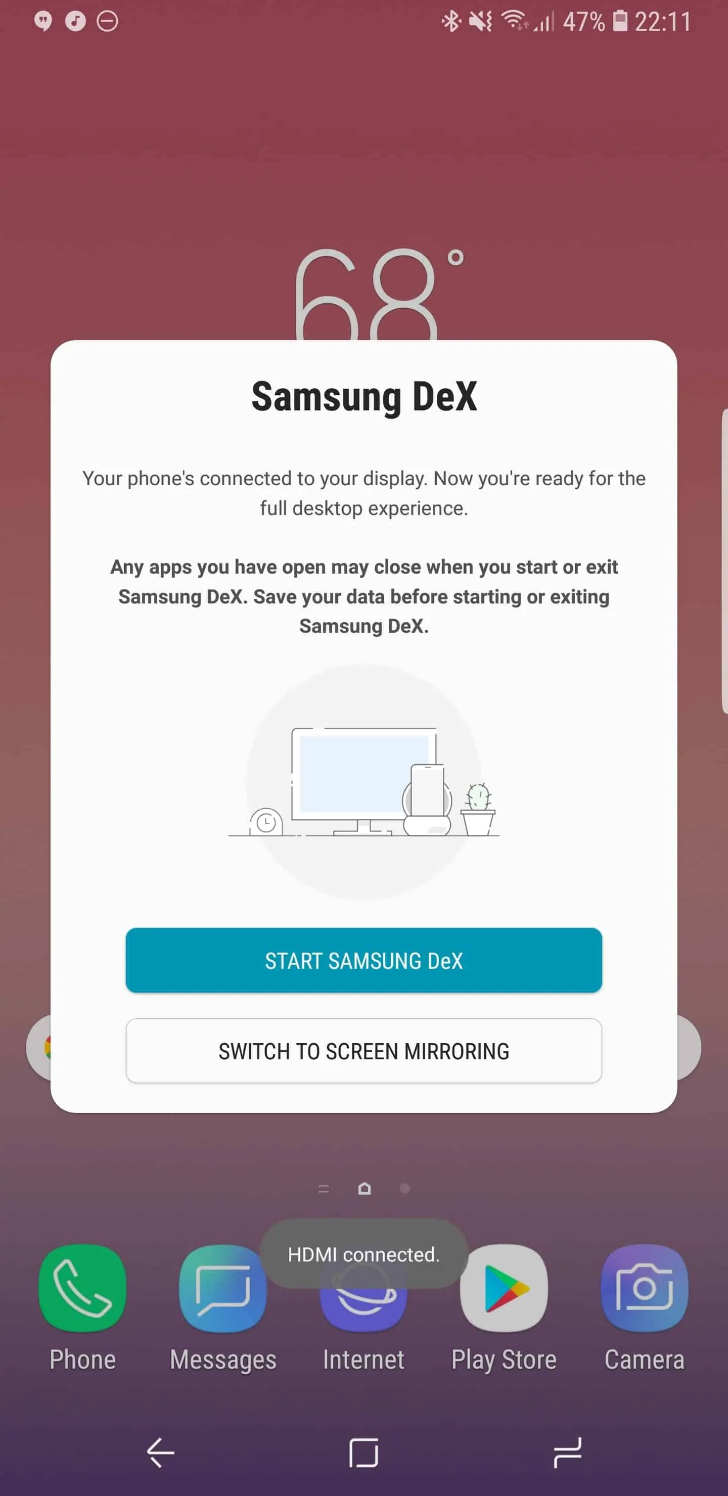 Samsung Galaxy Note 9 AH NS DeX