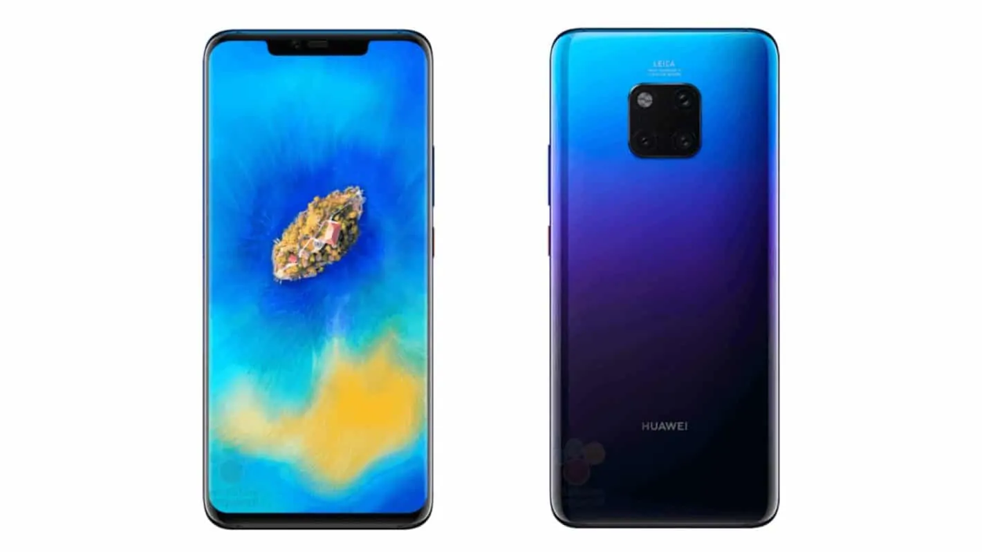 Featured image for Huawei Mate 20 Pro Leaks Yet Again In Official Press Renders