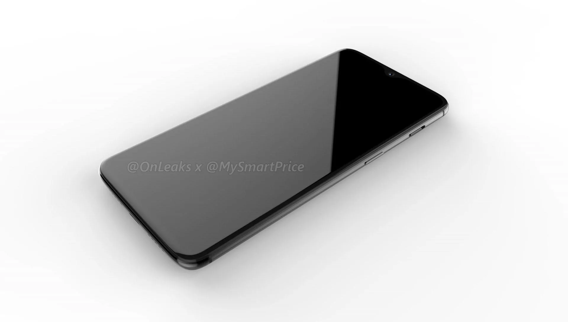 OnePlus 6T render leak MySmartPrice 2