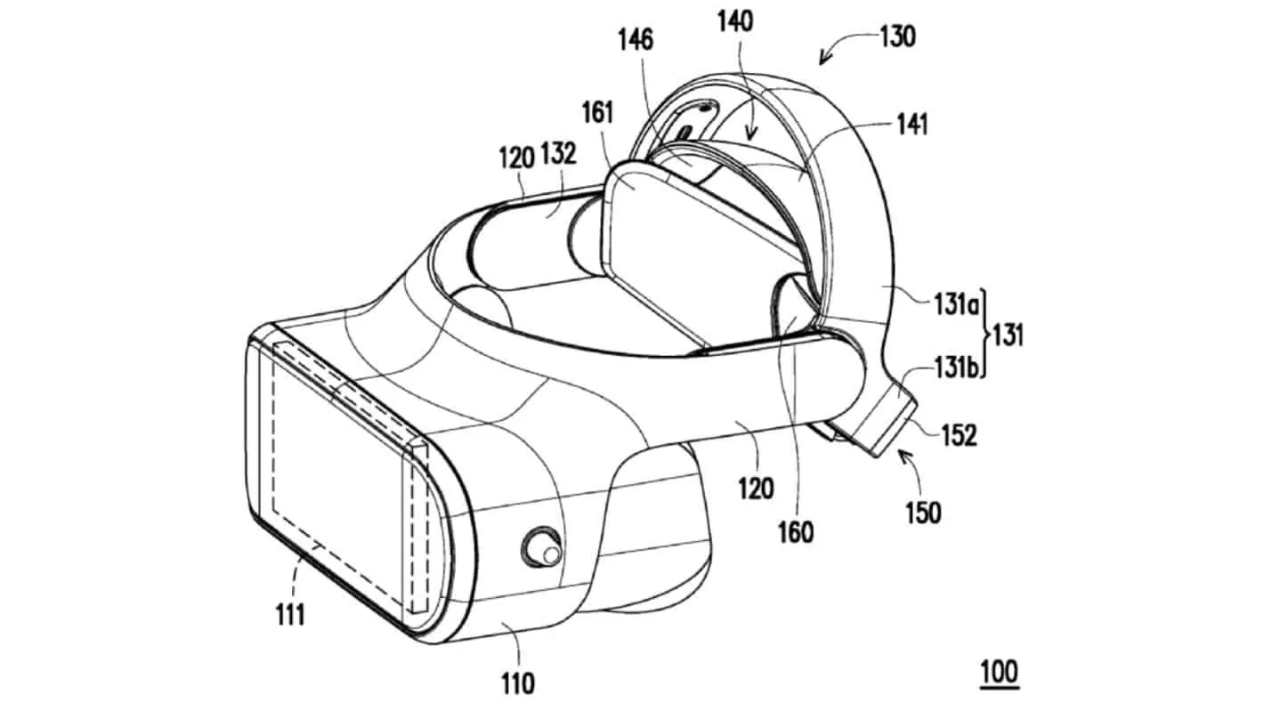 Featured image for HTC Envisions VR With A Rotating Slider For A Better Fit