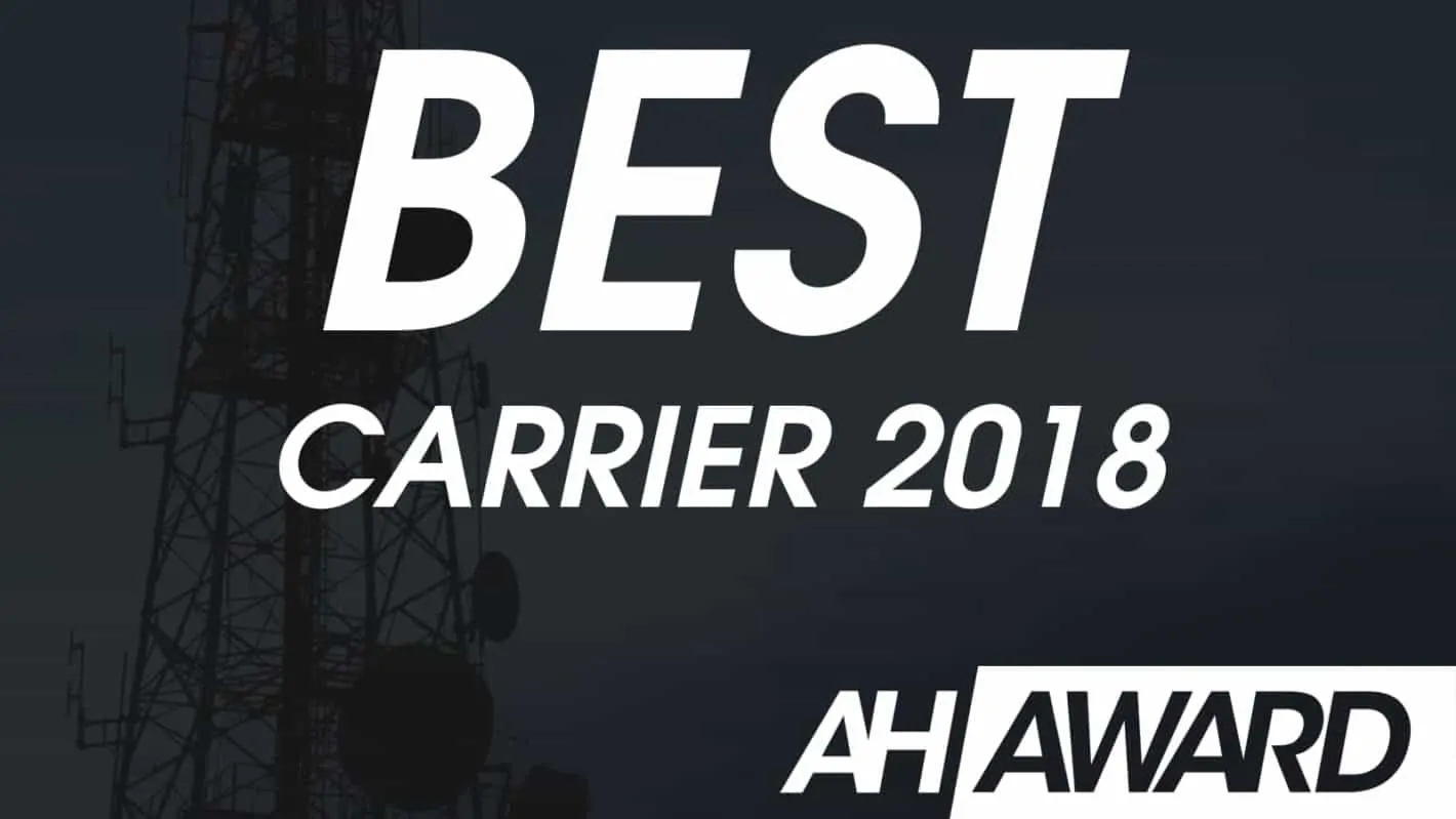 Featured image for Android Headlines Awards – Best Mobile Carrier 2018