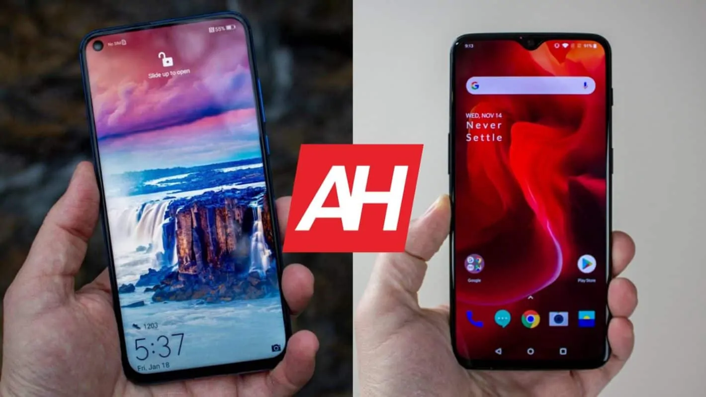 Featured image for Phone Comparisons: HONOR View20 vs OnePlus 6T