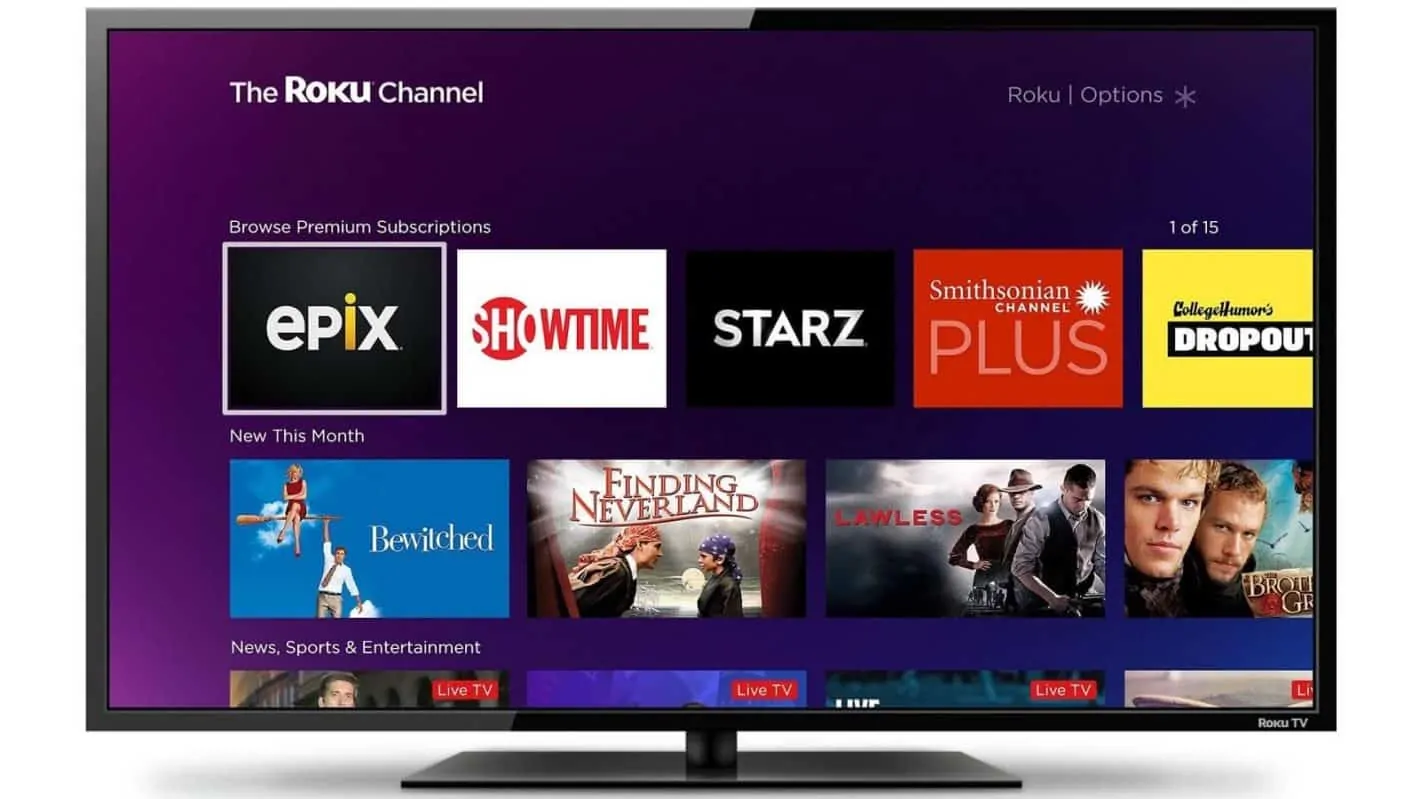 Featured image for The Roku Channel's Premium Subscriptions Go live Today, Android Support Coming