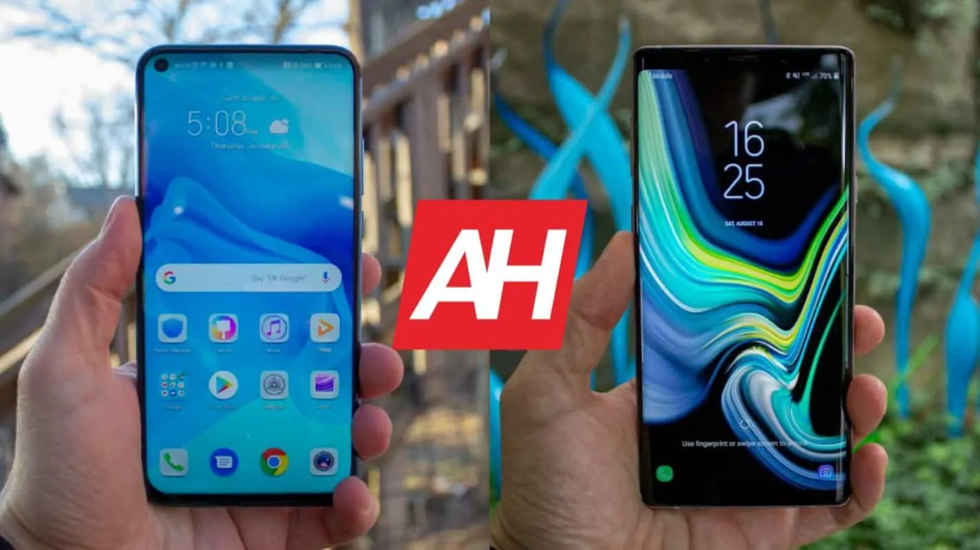 Featured image for Phone Comparisons: HONOR View20 vs Samsung Galaxy Note9