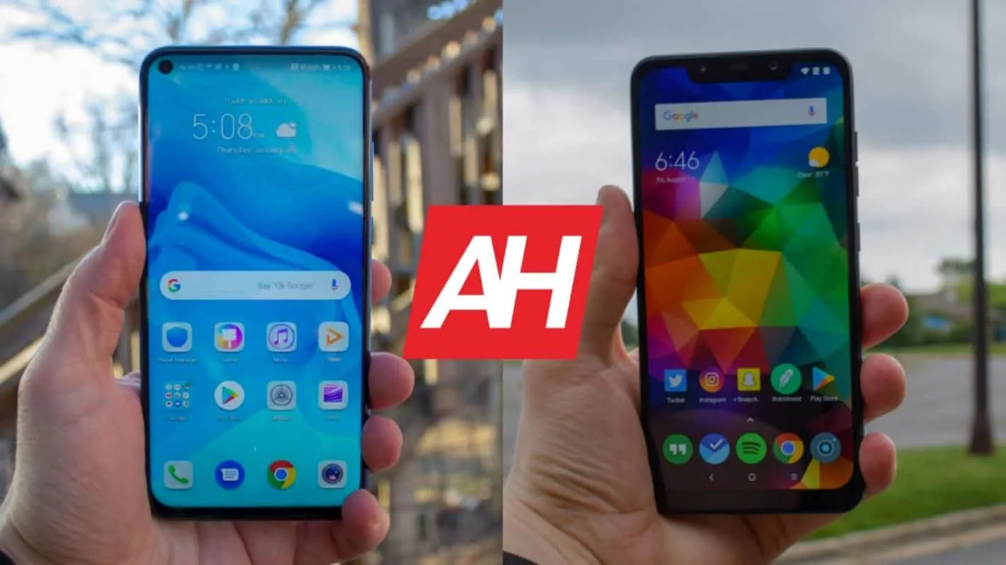 Featured image for Phone Comparisons: HONOR View20 vs Pocophone F1