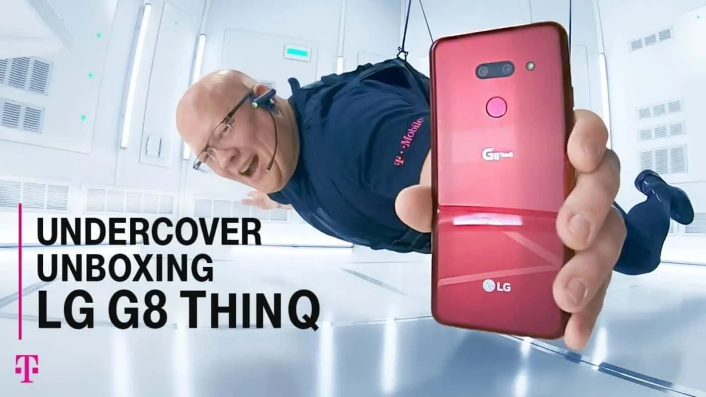 Featured image for T-Mobile Unboxes LG G8 ThinQ Mission Impossible Style: Video