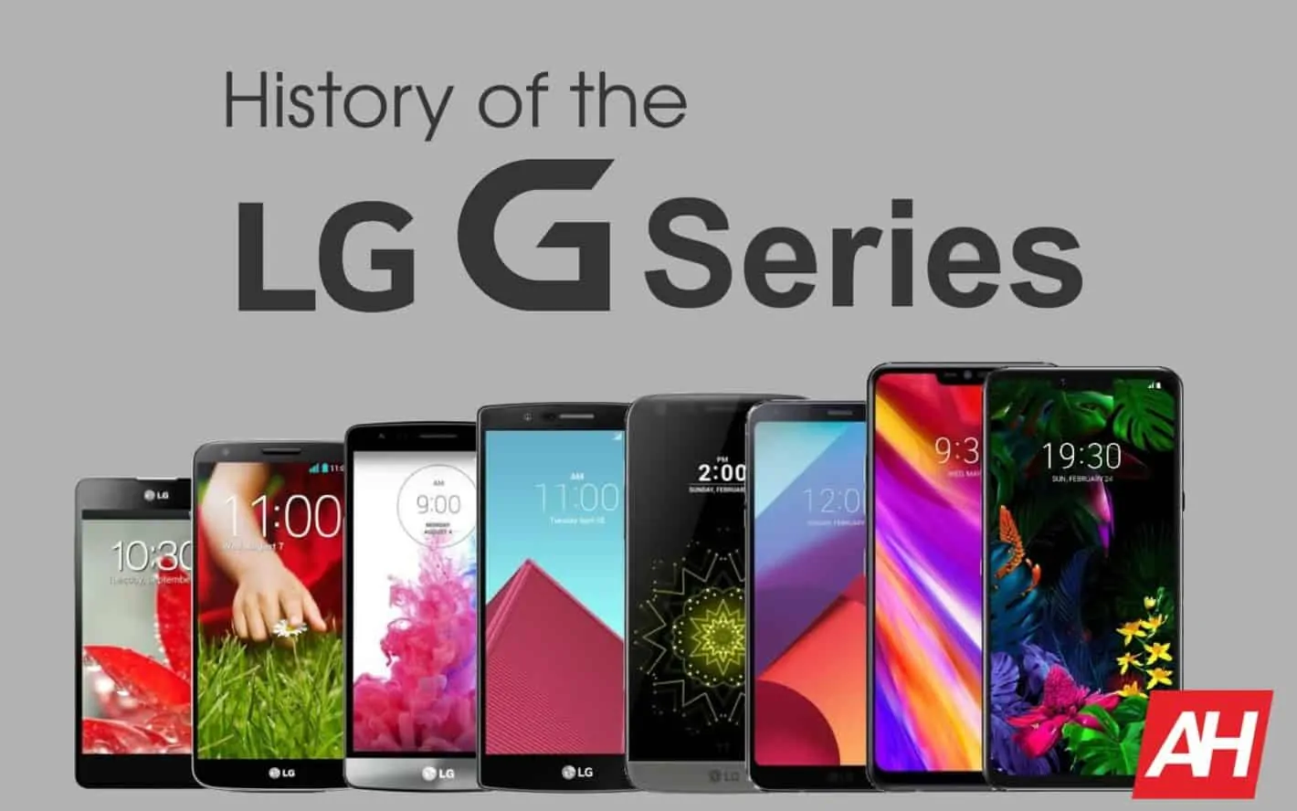 Featured image for History Of The LG G Series