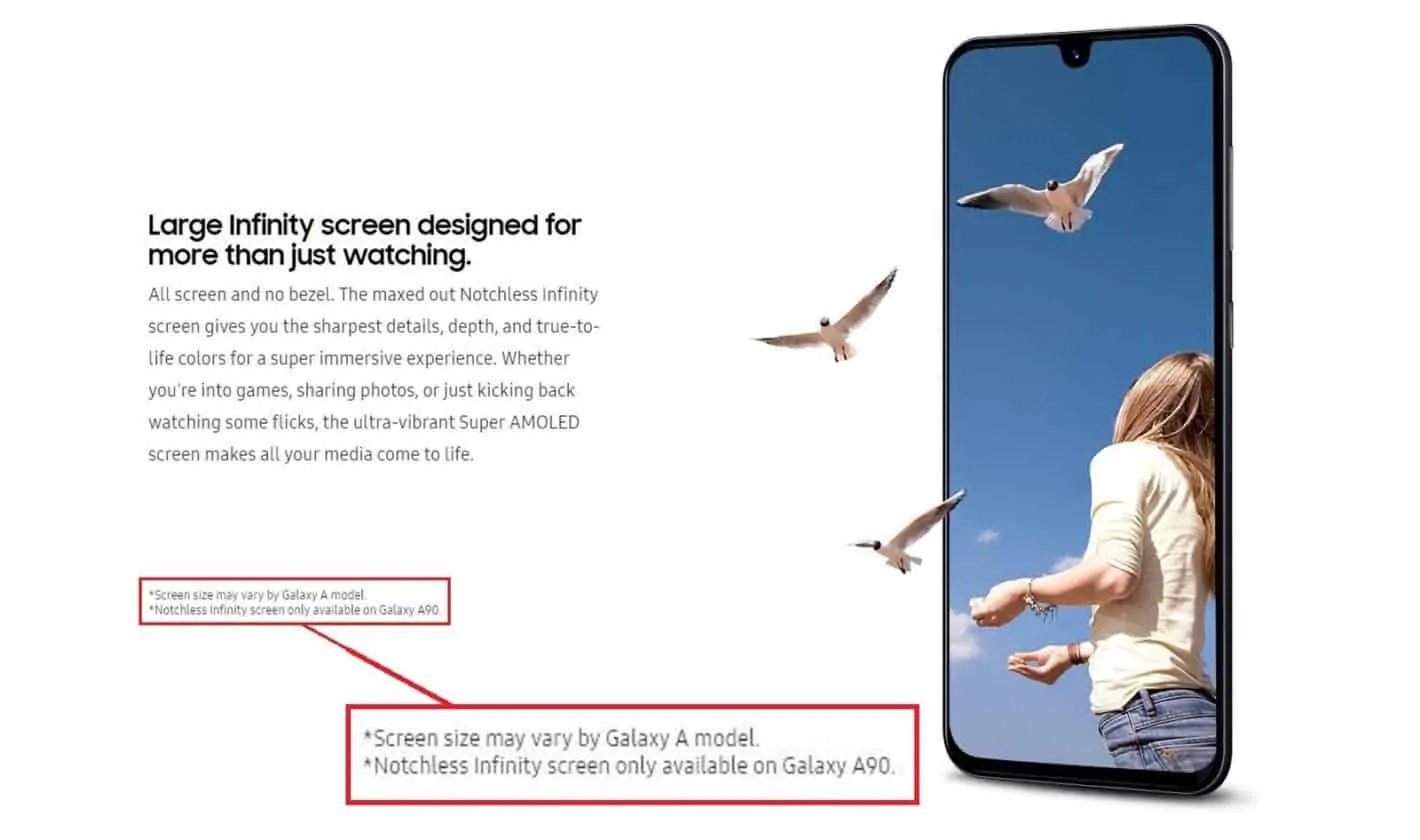 Featured image for Samsung Galaxy A90 Confirmed With Notchless Infinity Screen