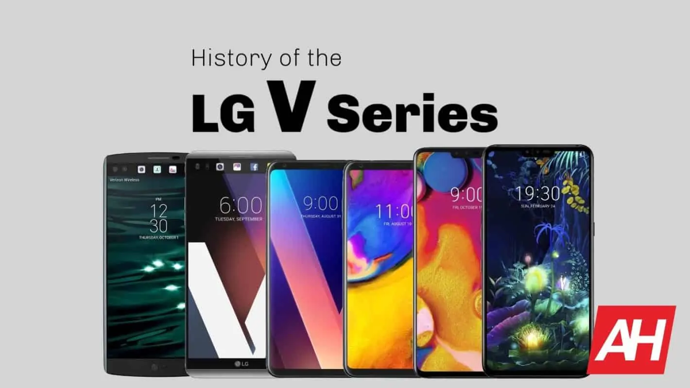 Featured image for History Of The LG V Series