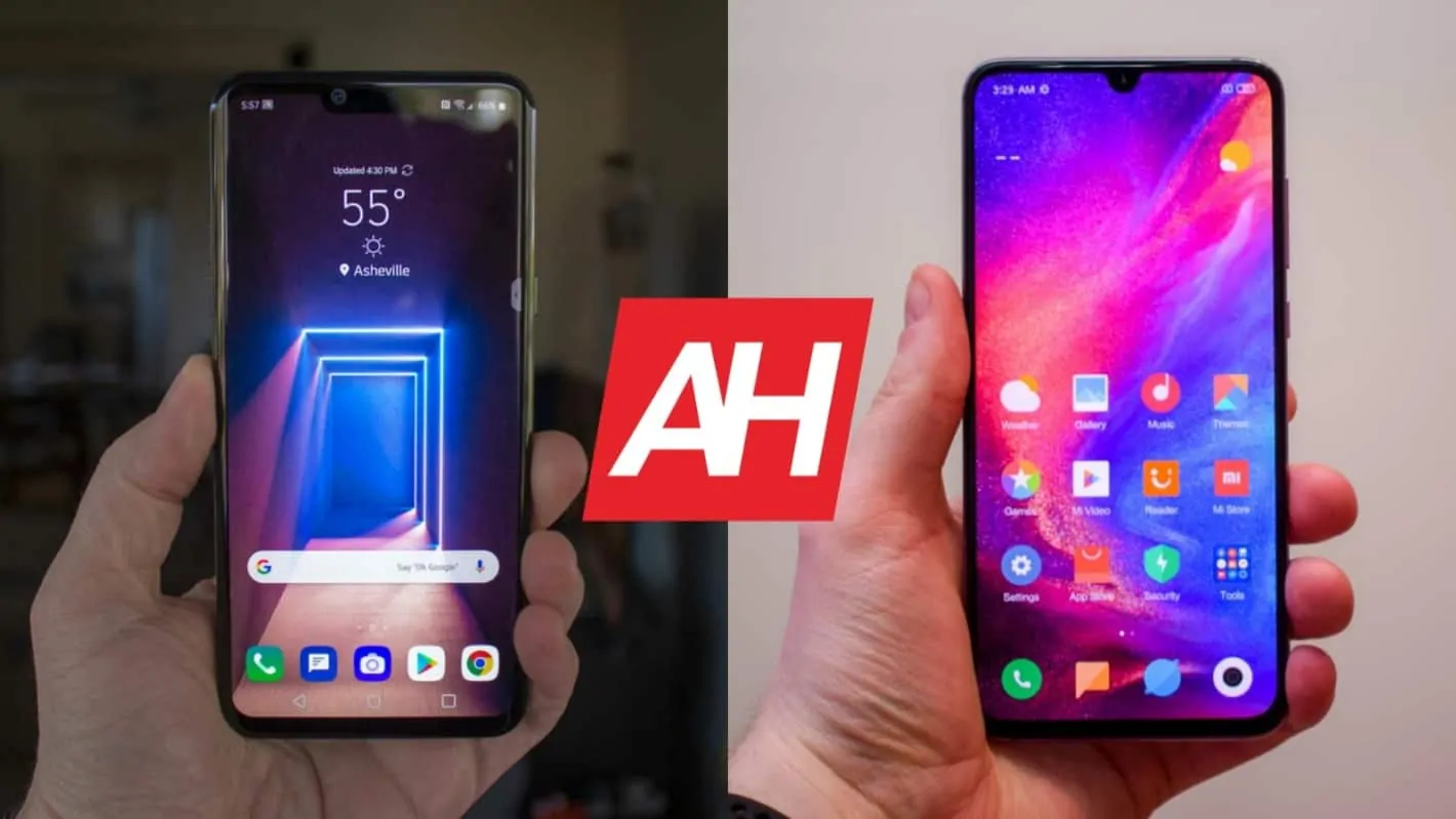 Featured image for Phone Comparisons: LG G8 ThinQ vs Xiaomi Mi 9