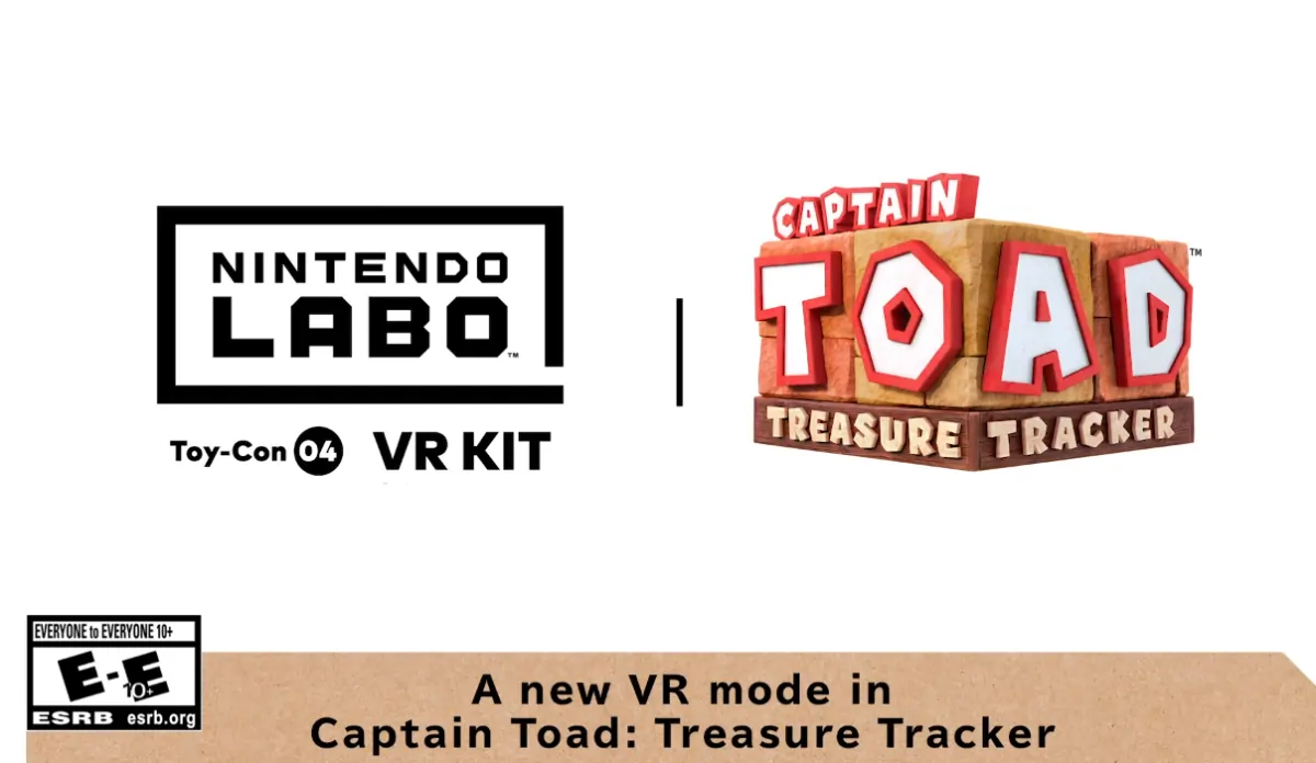 Featured image for Nintendo Adds Labo VR Support For Captain Toad: Treasure Tracker