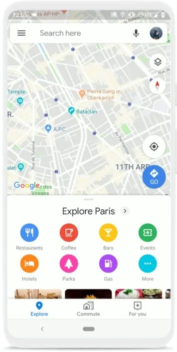 Google Restaurants