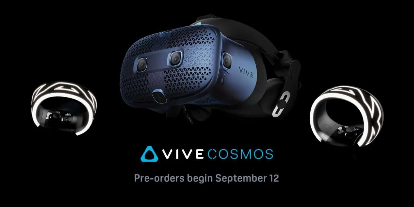 Featured image for HTC Vive Cosmos Pre-Orders Start September 12