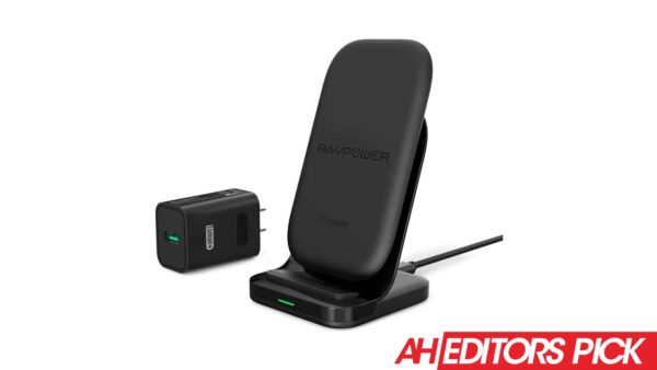 AH Editors Pick RAVPowers 10W Wireless Charging Stand