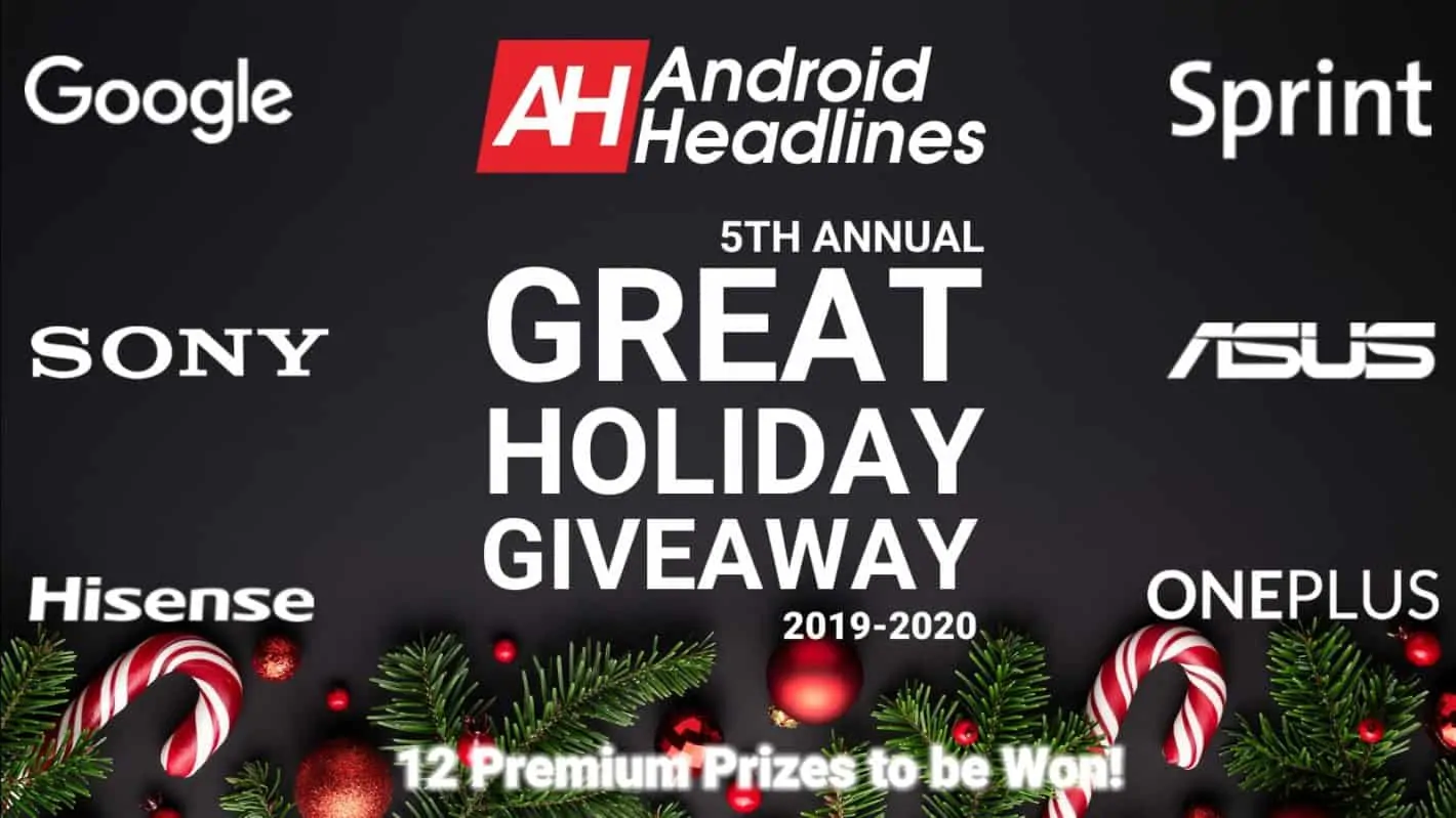 Featured image for Update Winners Announced: Fifth Annual Android Headlines Great Holiday Giveaway: 2019 – 2020 (USA Only)