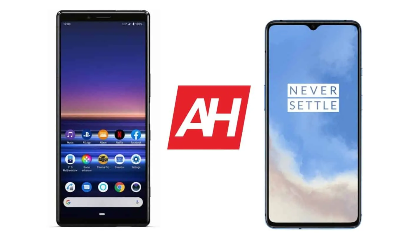 Featured image for Phone Comparisons: Sony Xperia 1 vs OnePlus 7T