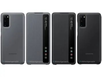 Galaxy S20 Clear View Cover case leak 1