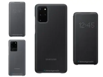 Galaxy S20 LED View Cover case leak 1