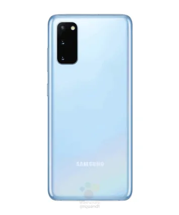 Samsung Galaxy S20 Cosmic Blue marketing image leak 3