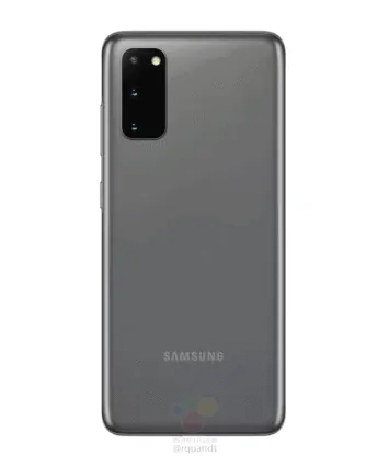 Samsung Galaxy S20 Cosmic Gray marketing image leak 2