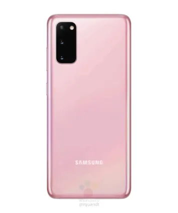 Samsung Galaxy S20 Cosmic Pink marketing image leak 4