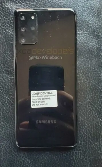 Samsung Galaxy S20 Plus real life image leak 3