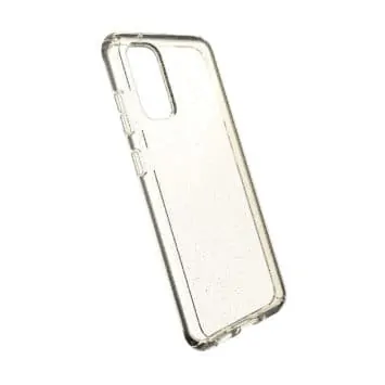 Speck Presidio Perfect Clear with Glitter Galaxy S20 case 1