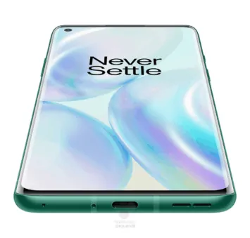 OnePlus 8 Glacial Green render leak 3