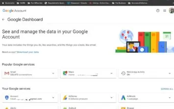 How to see manage google chrome data 06 1