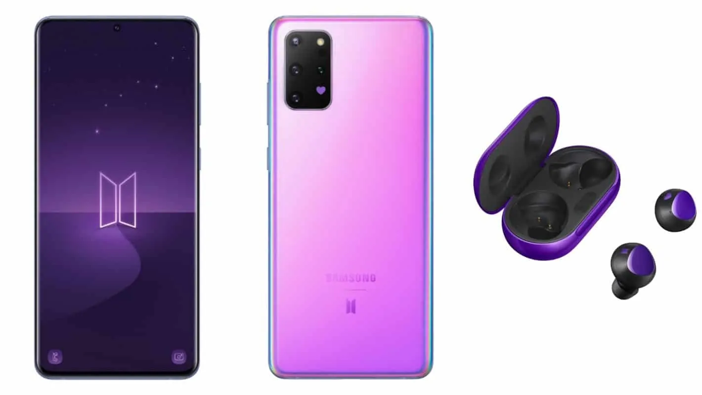 Featured image for BTS Edition Samsung Galaxy S20+ & Galaxy Buds+ Are Official