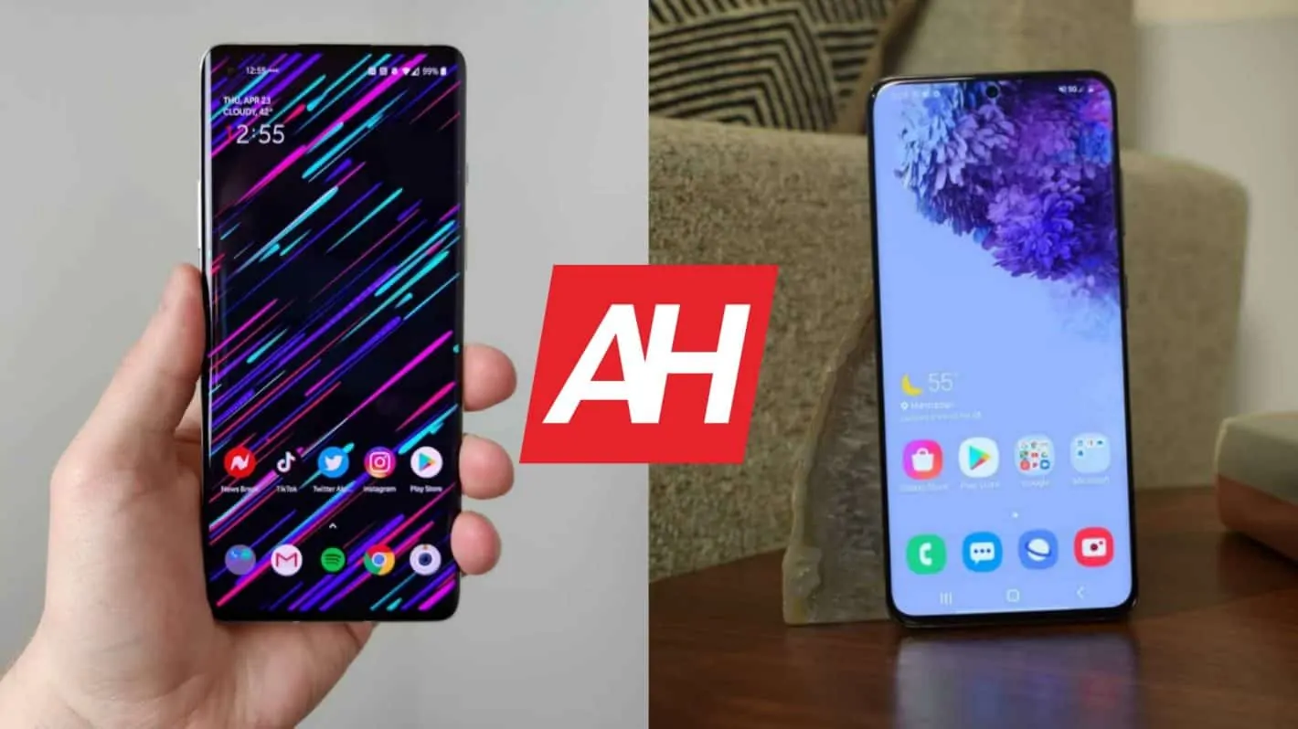 Featured image for Phone Comparisons: OnePlus 8 vs Samsung Galaxy S20