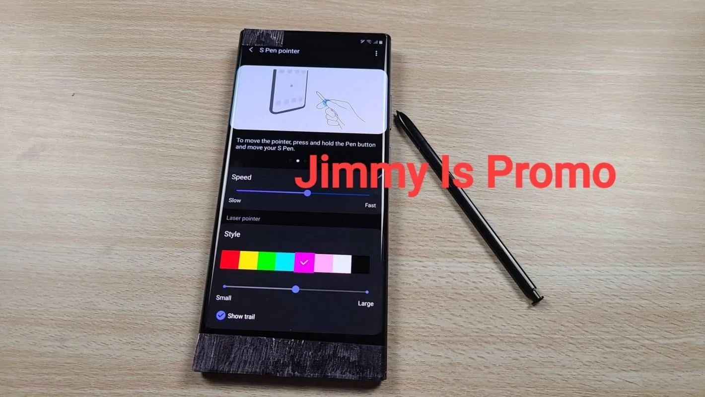 Featured image for Galaxy Note 20's S Pen Will Double As A… Pointer?