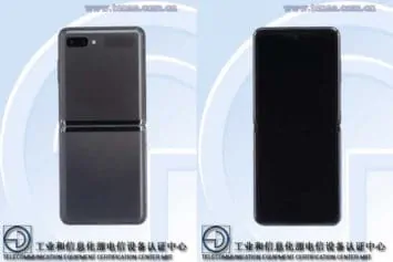 Samsung Galaxy Z Flip 5G TENAA image 1