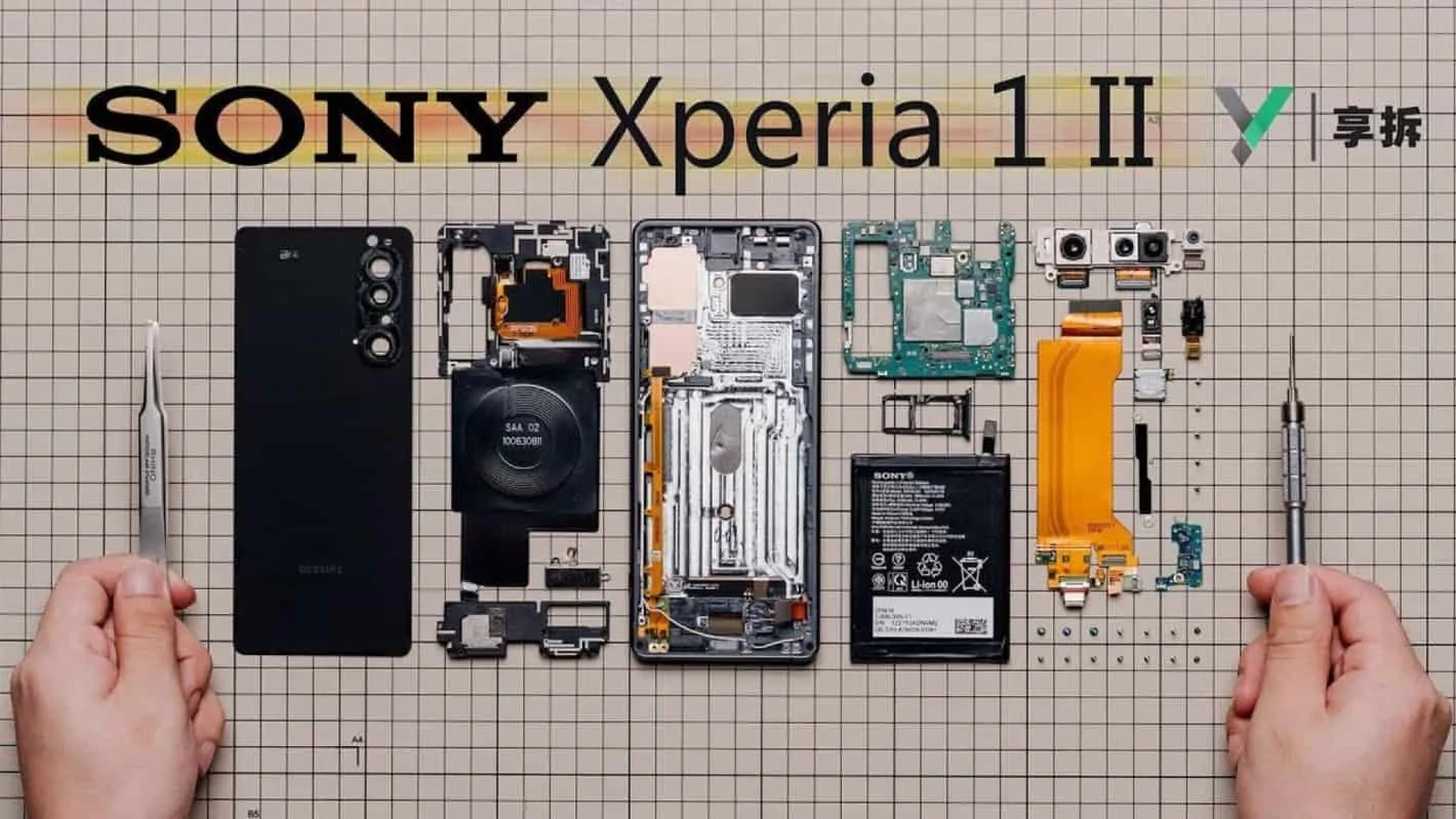 Featured image for Xperia 1 II Teardown Shows Easy-To-Repair Design, Unused Connectors