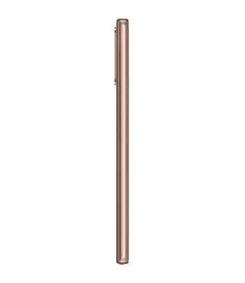 Galaxy Note20 Mystic Bronze Left Profile