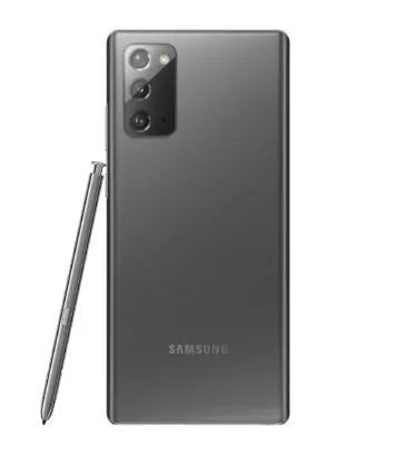 Galaxy Note20 Mystic Gray Back with S Pen