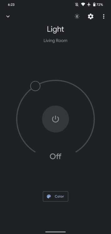 Google Home dark mode 3