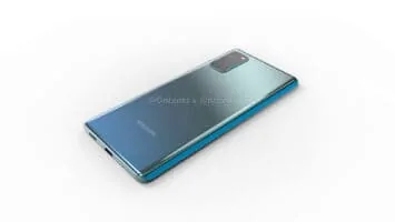 Samsung Galaxy S20 FE 5G render leak 13