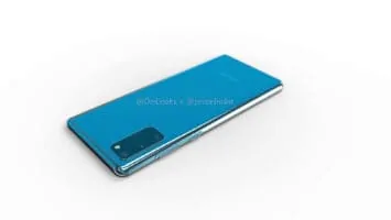 Samsung Galaxy S20 FE 5G render leak 16