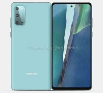 Samsung Galaxy S20 FE 5G render leak 4