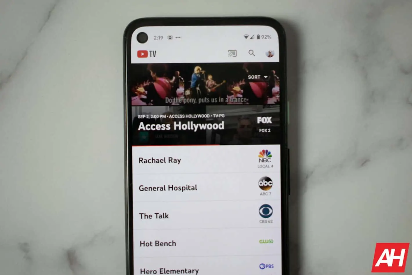 Featured image for Some YouTube TV users getting 