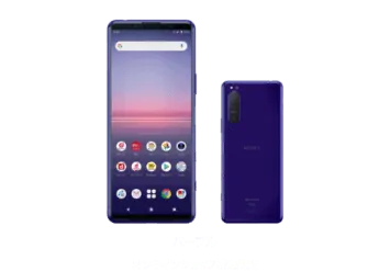 Sony Xperia 5 II purple 1