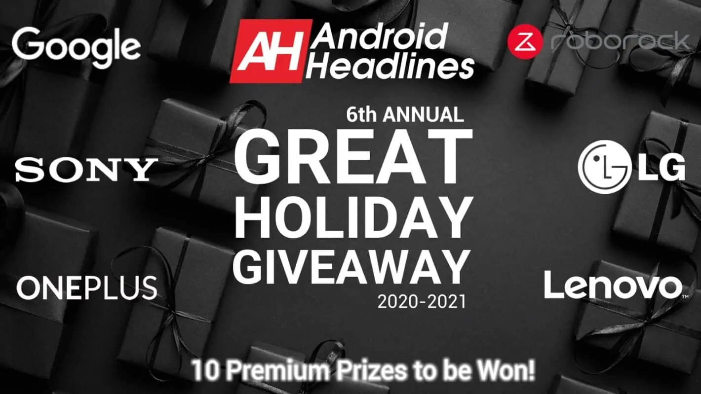 Featured image for Updated Winners: Sixth Annual Android Headlines Great Holiday Giveaway: 2020-21 – US Only