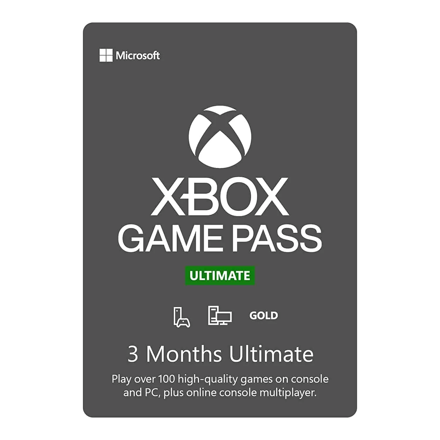 XBOX GAME PASS ULTIMATE XBOX ONE / PC - 3-month | Amazon