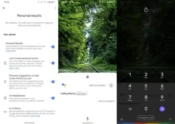 01 from AndroidPolice Google Assistant from Lock Screen