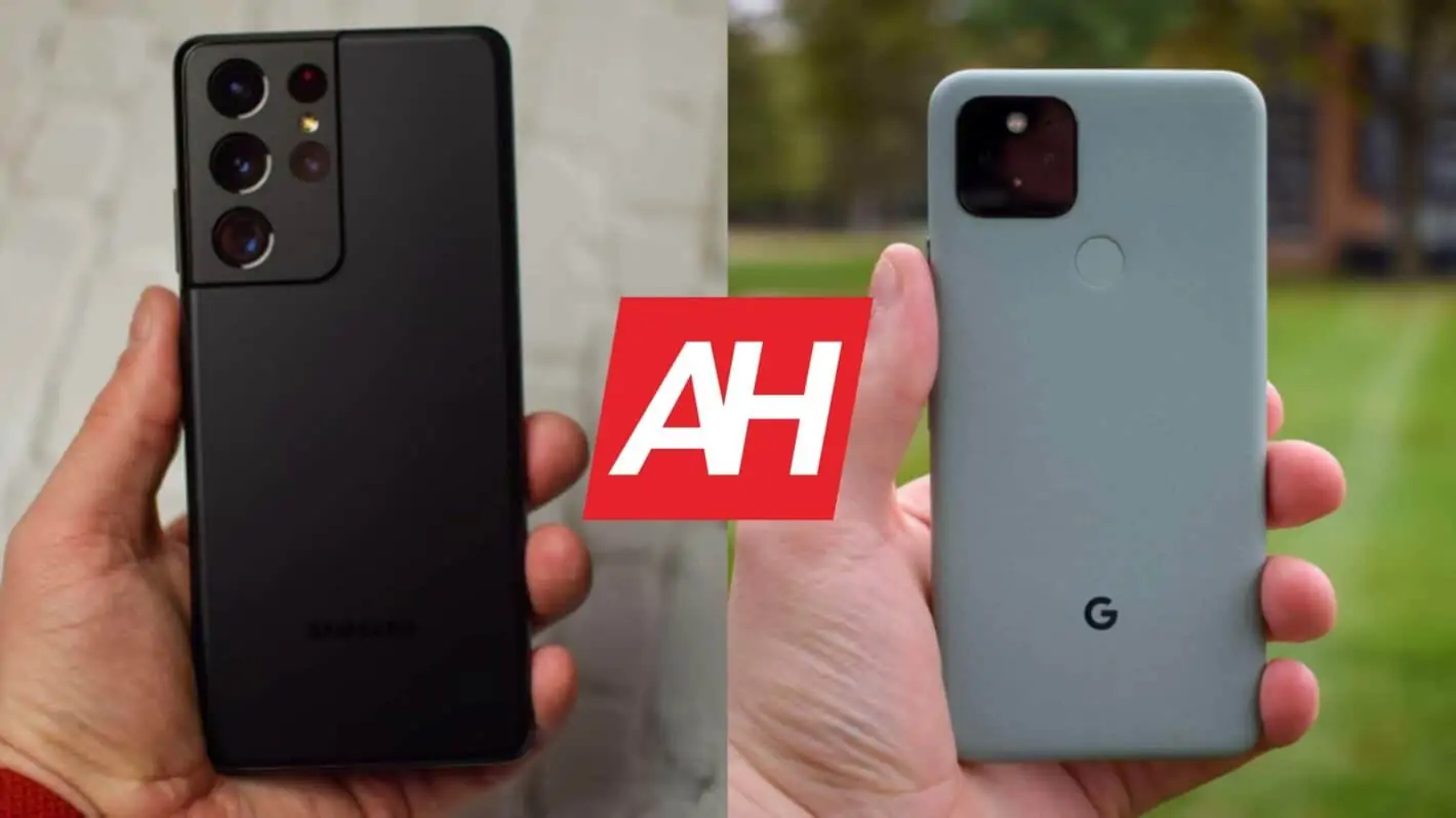 Featured image for Phone Comparisons: Samsung Galaxy S21 Ultra vs Google Pixel 5