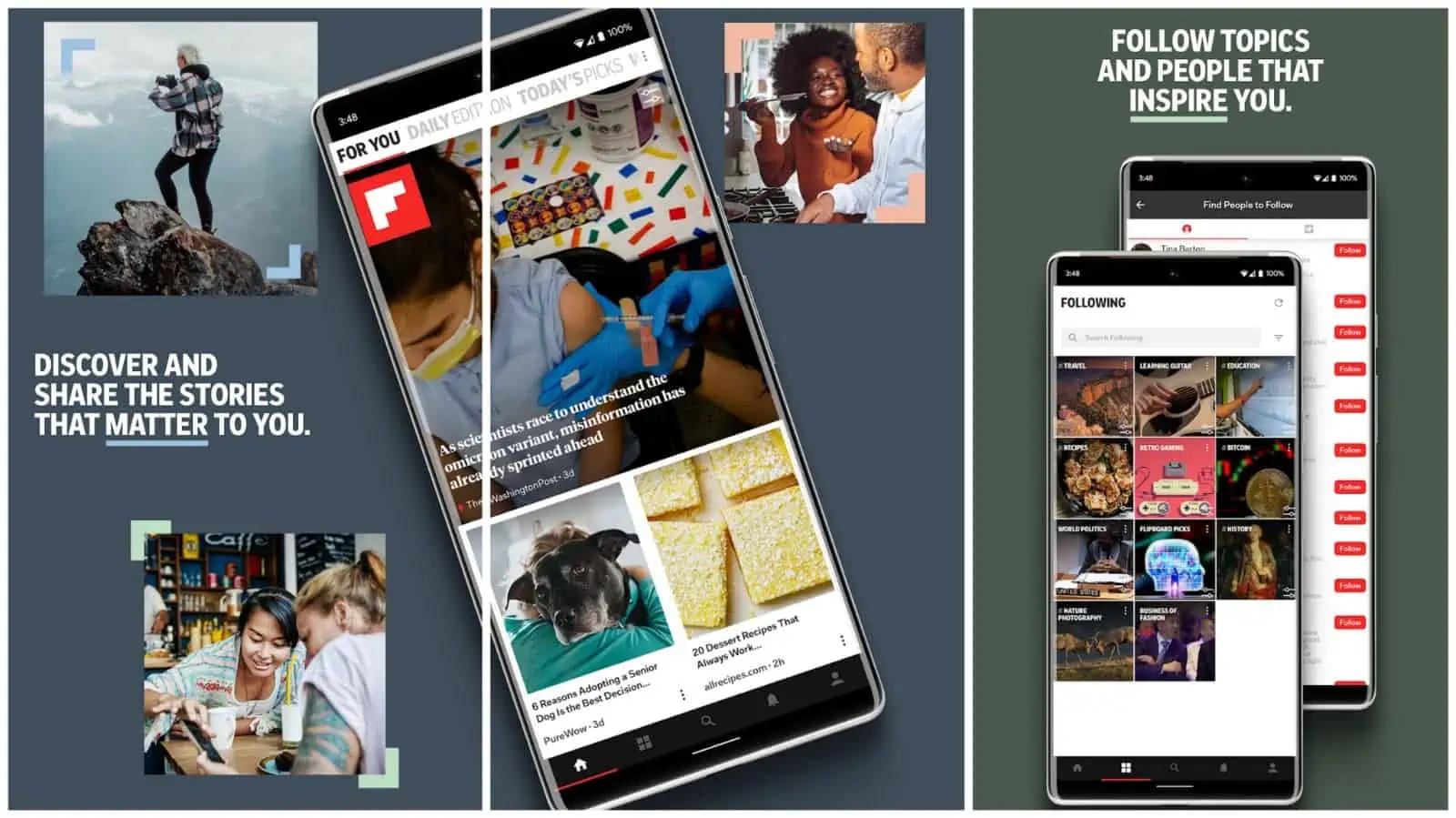 Flipboard app grid image 2022