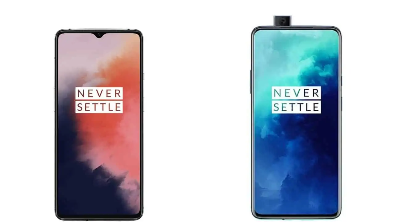 OnePlus 7T and 7T Pro render