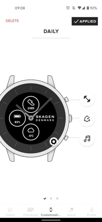 Skagen Hybrid Smartwatches app image 3