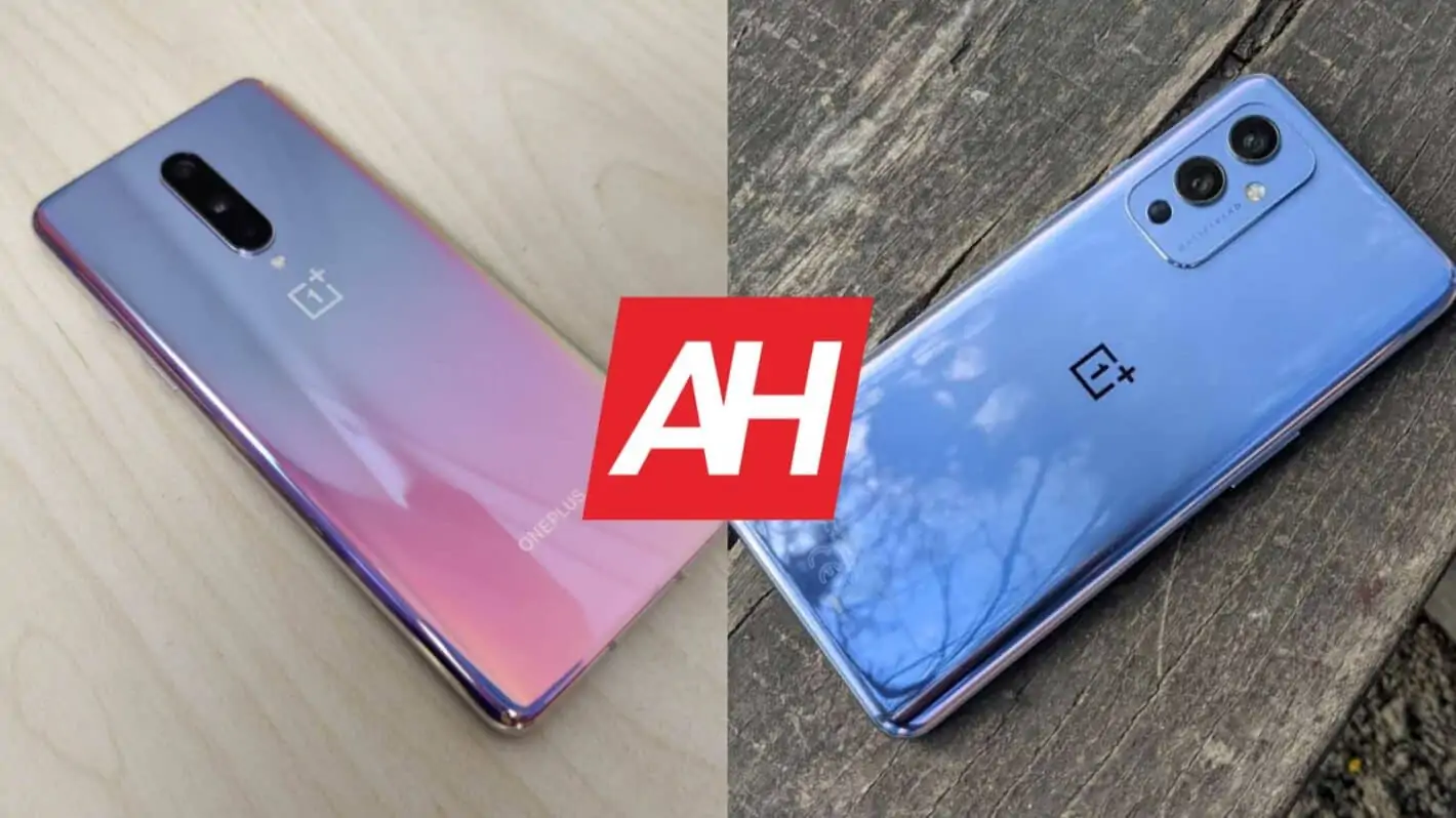 Featured image for Phone Comparisons: OnePlus 8 vs OnePlus 9